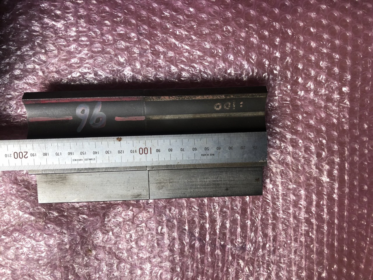 中古上型 【ベンダー金型（パンチ）】96/100ｍｍ　 不明