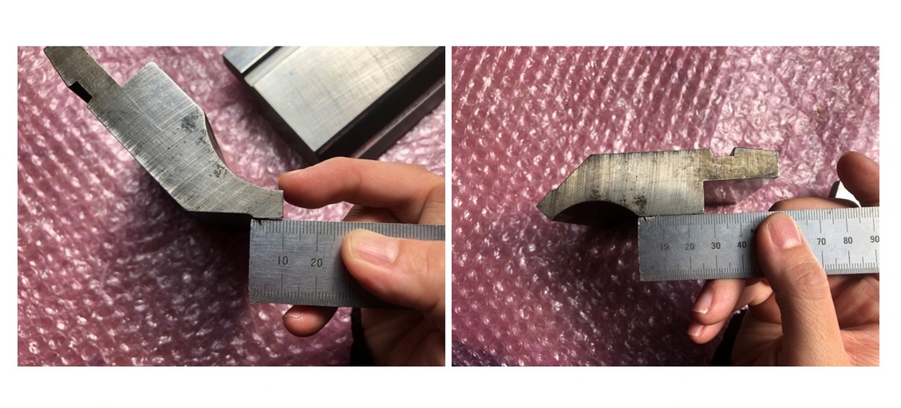 中古上型 【ベンダー金型（パンチ）】96/100ｍｍ　 不明