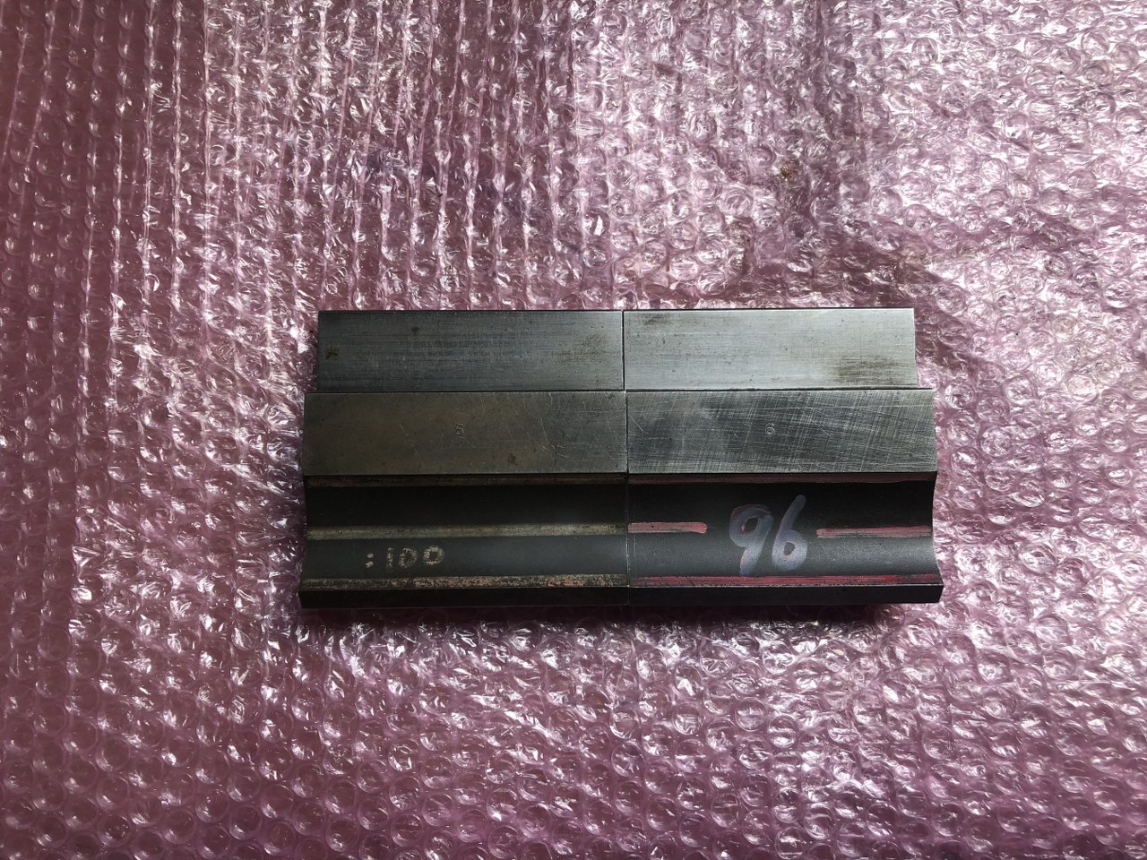 中古上型 【ベンダー金型（パンチ）】96/100ｍｍ　 不明