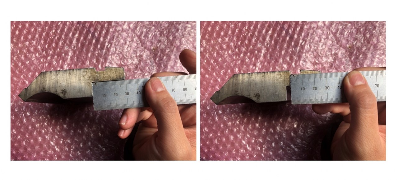 中古上型 【ベンダー金型（パンチ）】96/100ｍｍ　 不明