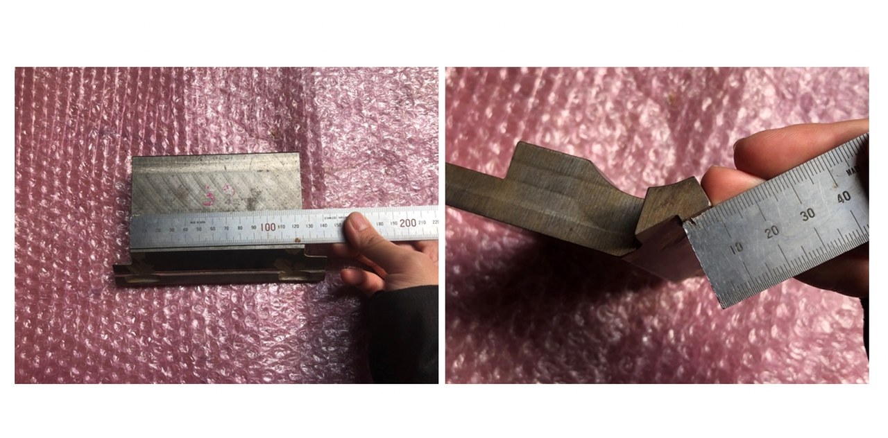 中古上型 【ベンダー金型（パンチ）】159ｍｍ 不明