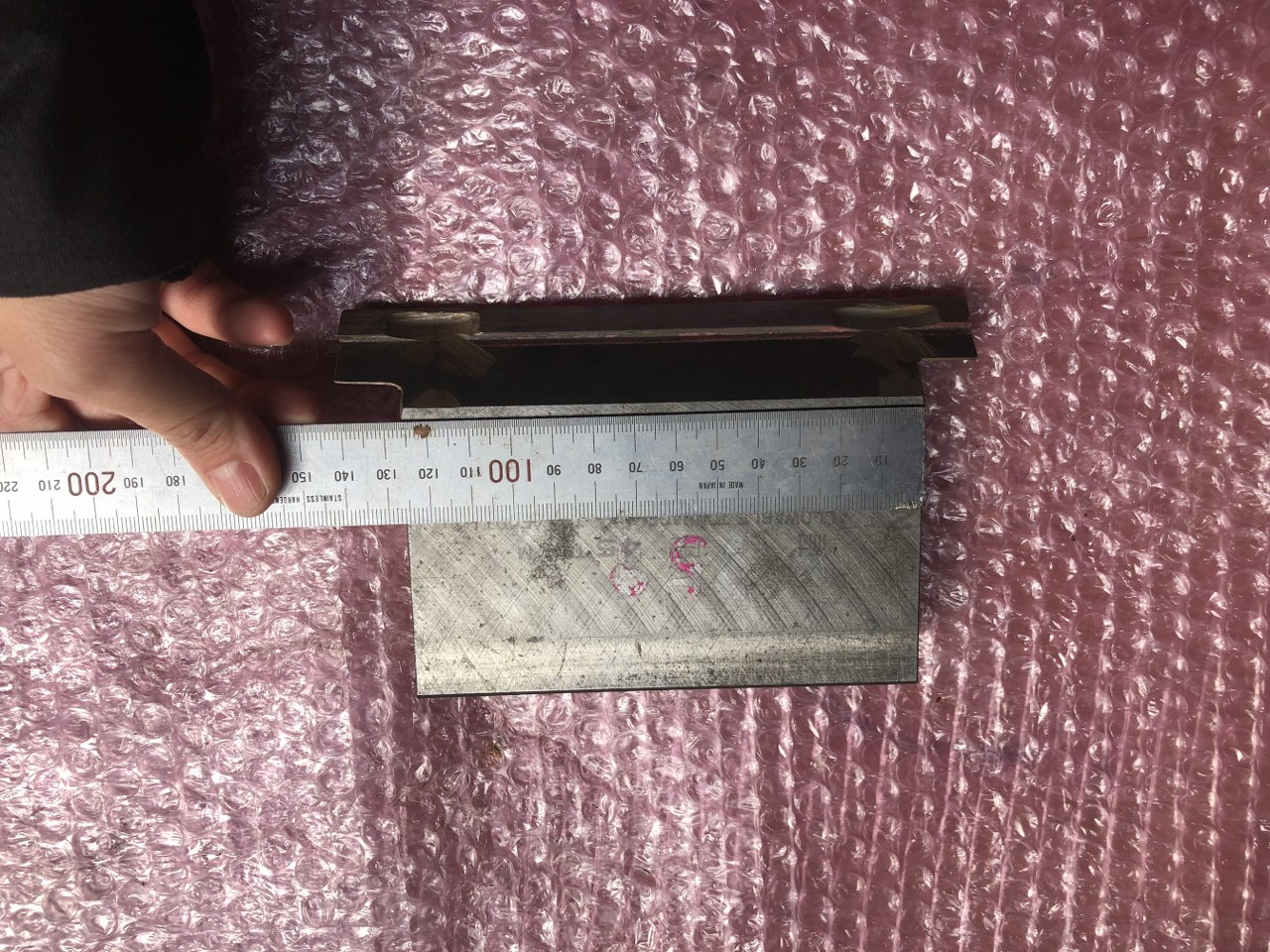 中古上型 【ベンダー金型（パンチ）】159ｍｍ 不明