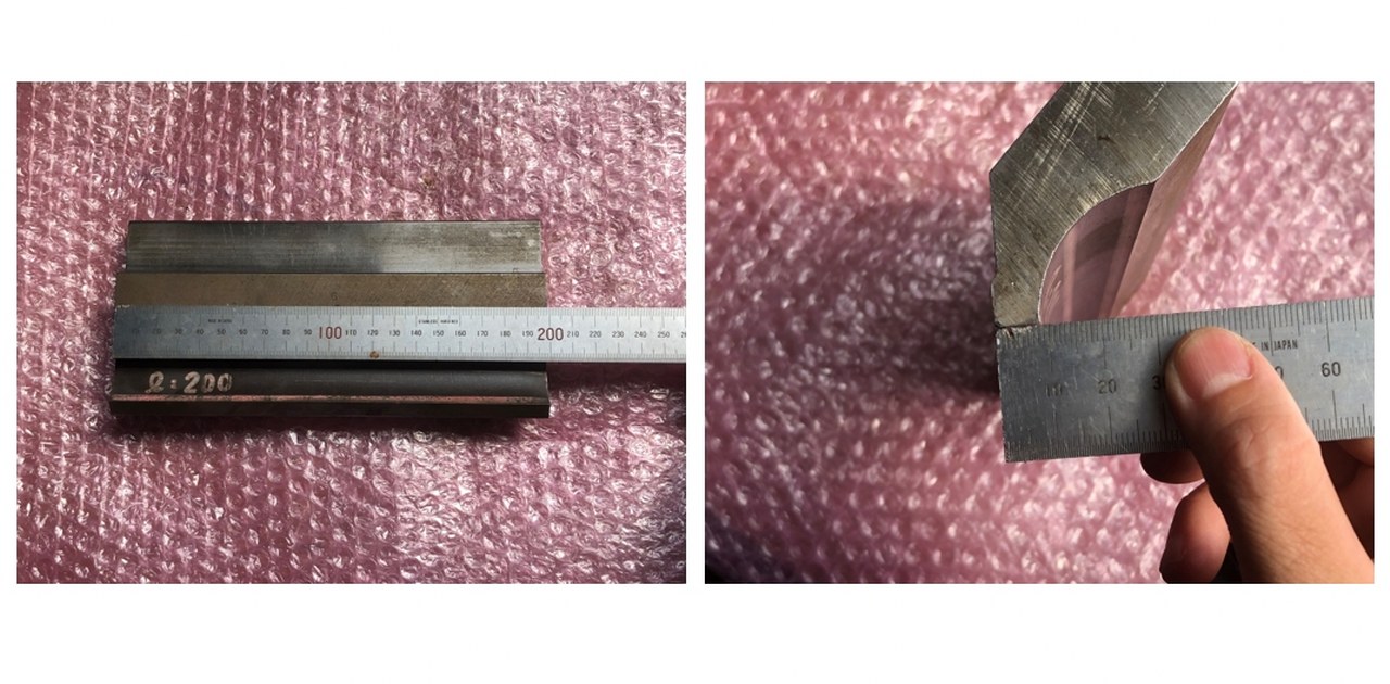 中古上型 【ベンダー金型（パンチ）】200ｍｍ 不明