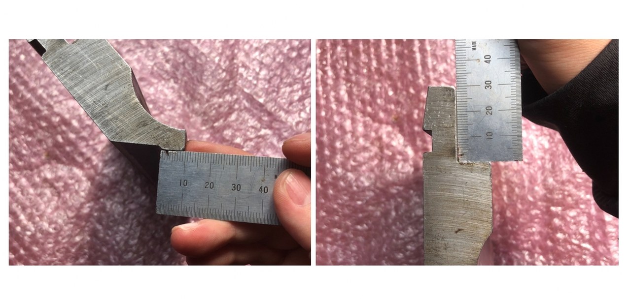 中古上型 【ベンダー金型（パンチ）】200ｍｍ 不明