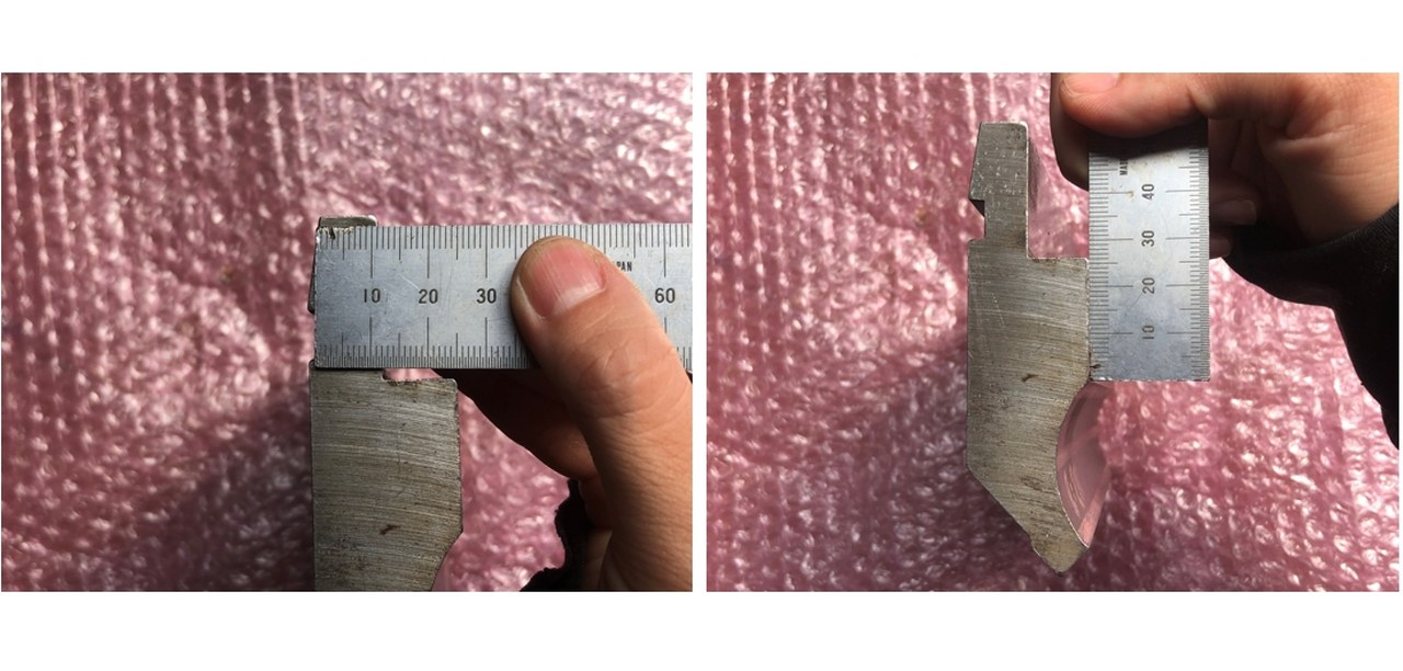 中古上型 【ベンダー金型（パンチ）】200ｍｍ 不明