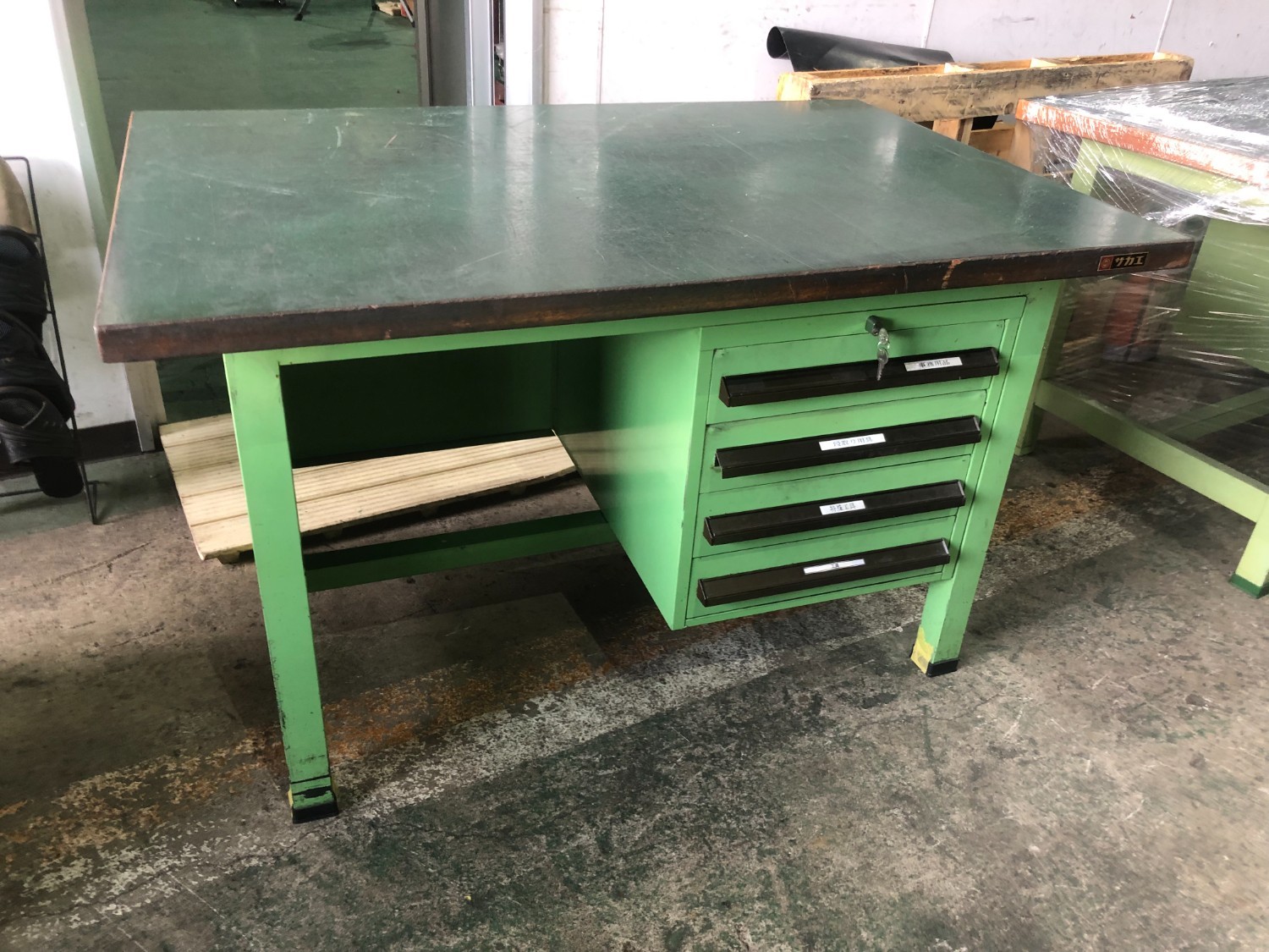 中古作業机 【作業台】W1200xD800xH745(mm) サカエ/SAKAE
