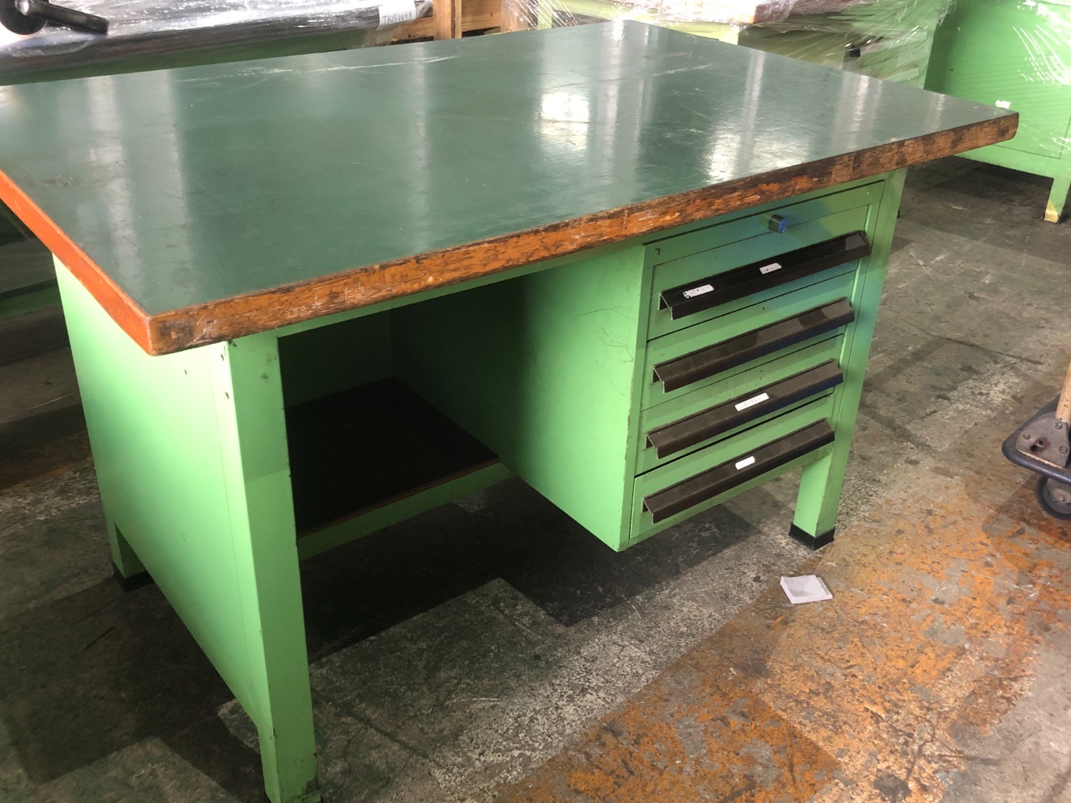 中古作業机 【作業台】W1200xD800xH740(mm) 不明