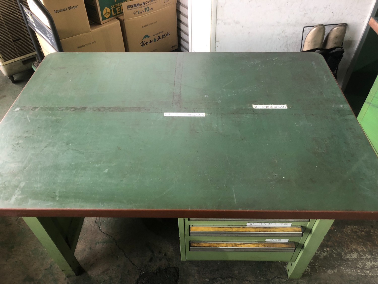 中古作業机 【作業台】W1200xD800xH695(mm) サカエ/SAKAE