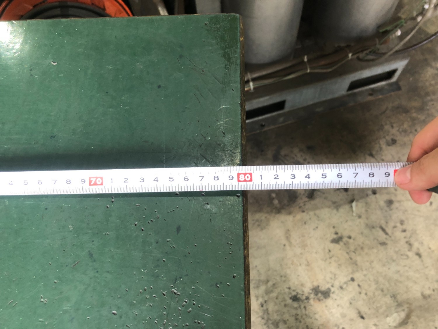 中古作業机 【作業台】W1200xD800xH740(mm) 不明