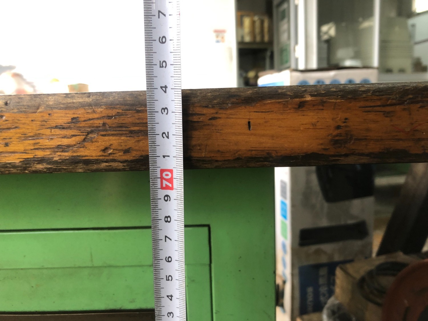 中古作業机 【作業台】W1200xD800xH740(mm) 不明