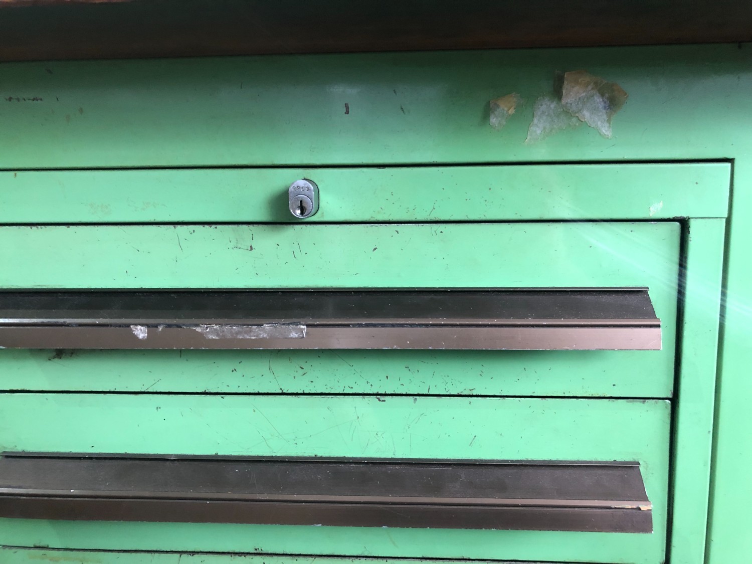 中古作業台・叩き台 作業台 不明