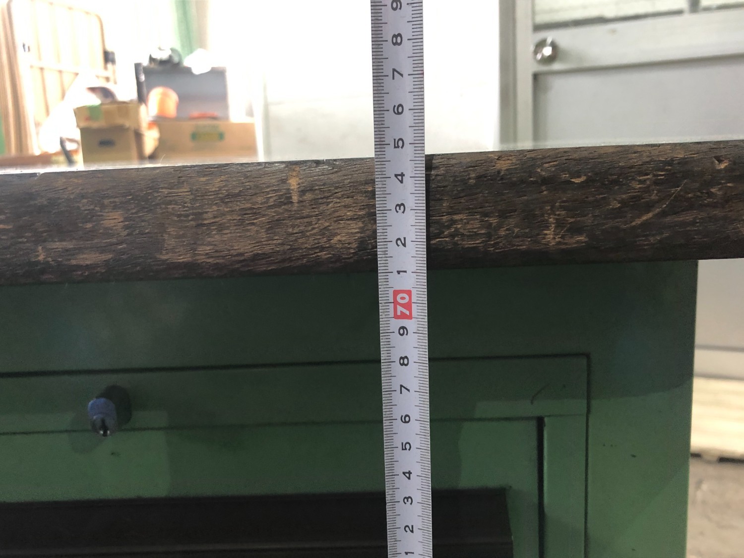 中古作業台・叩き台 作業台 不明