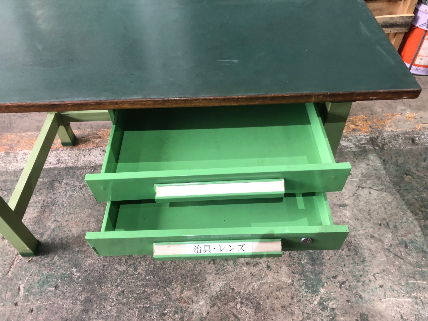 中古作業台・叩き台 作業台 サカエ
