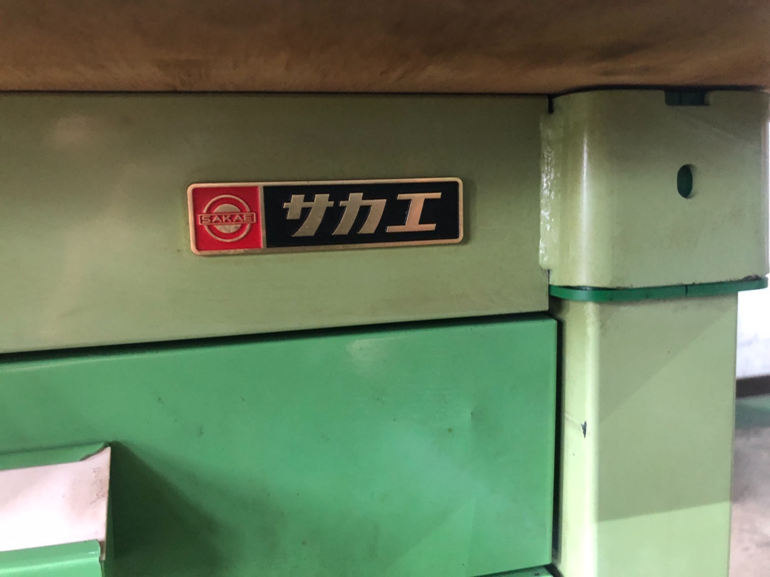 中古作業台・叩き台 作業台 サカエ