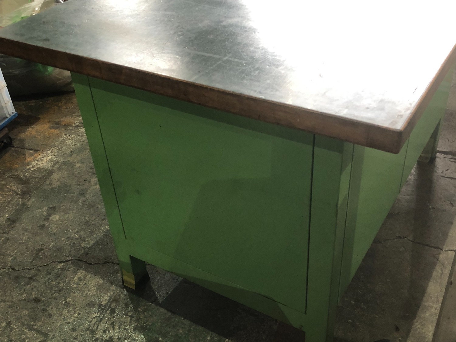 中古作業台・叩き台 作業台　 サカエ