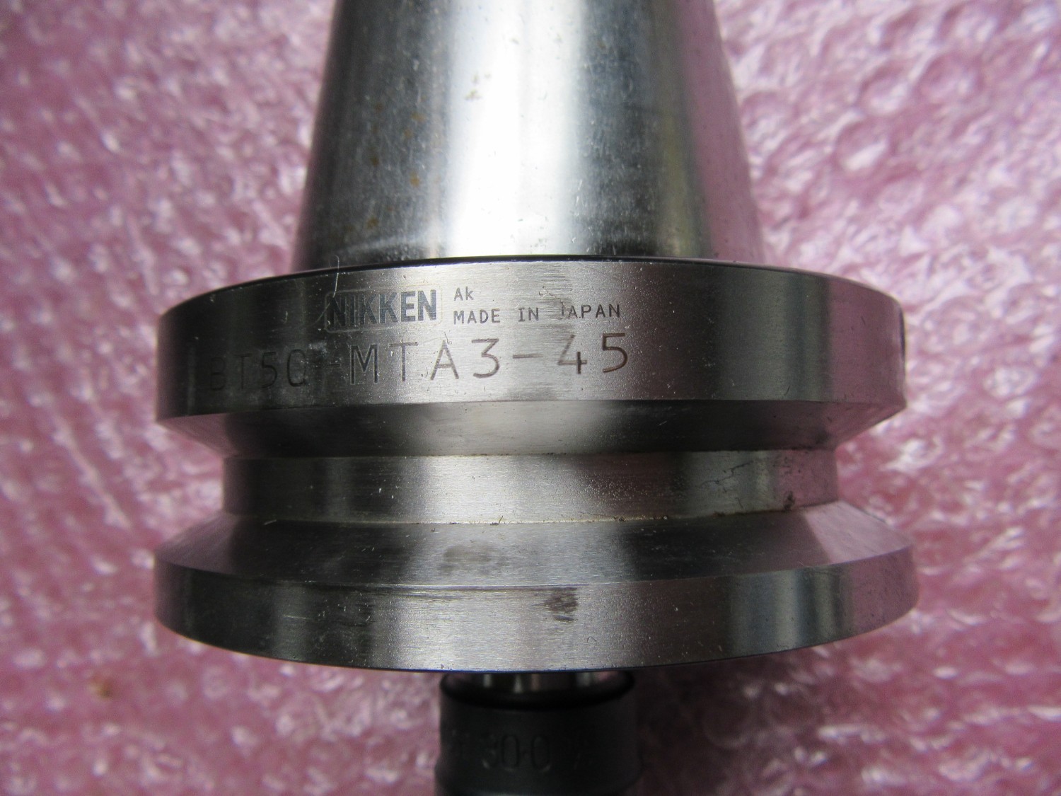 中古BT50 【モールステーパーホルダー】BT50-MTA3-45   日研