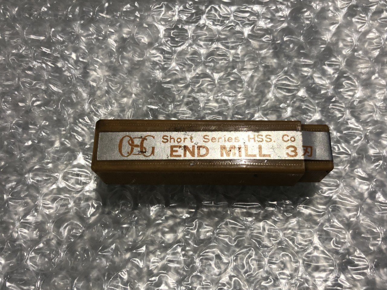 中古エンドミル(スクエア) 【3刃ショート形エンドミル】HSSシリーズφ9.5 OSG/ オーエスジー