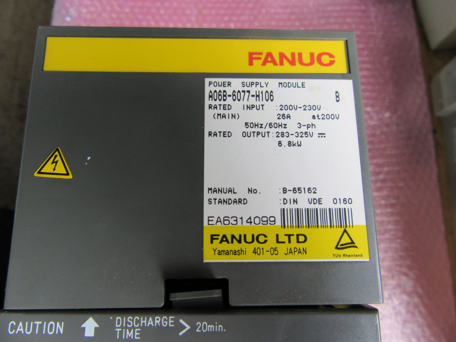 中古その他 【パワーサプライ】A06B-6077-H106 ファナック