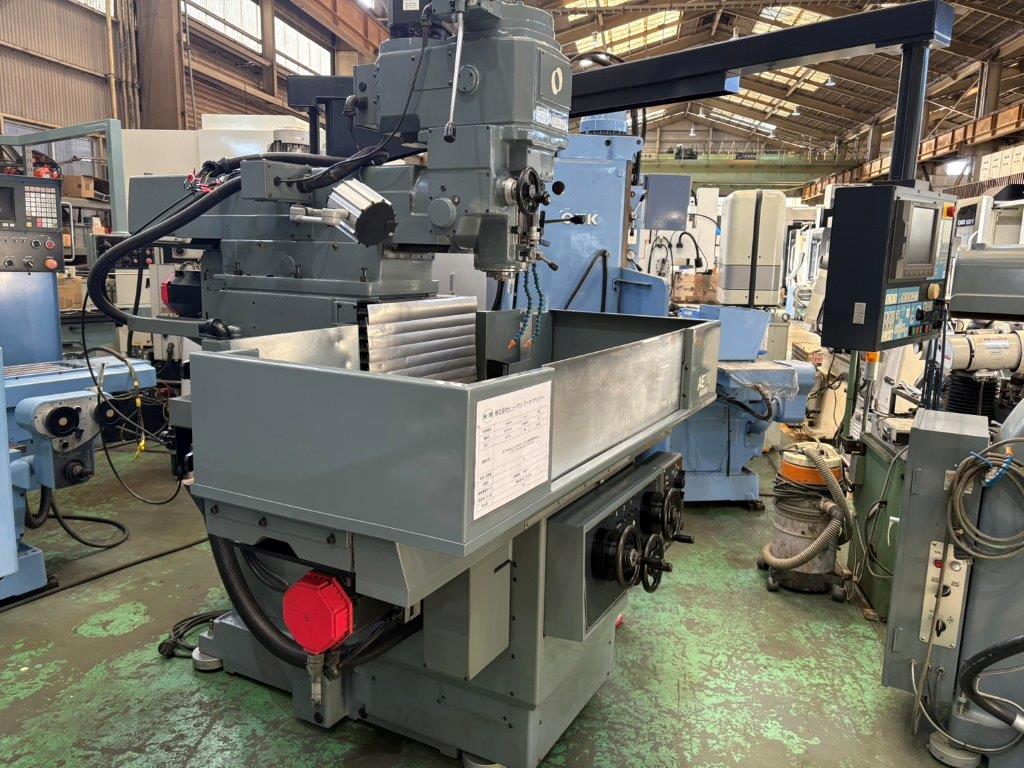 中古NC立フライス盤/NC横フライス盤 AEV-74 牧野