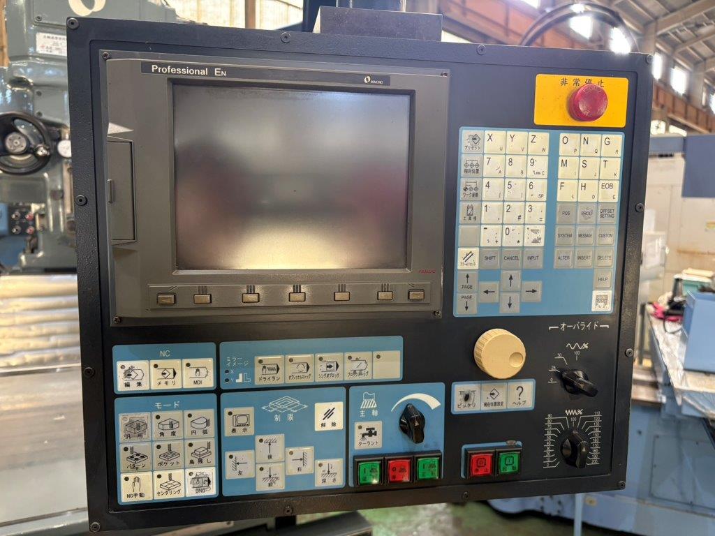 中古NC立フライス盤/NC横フライス盤 AEV-74 牧野