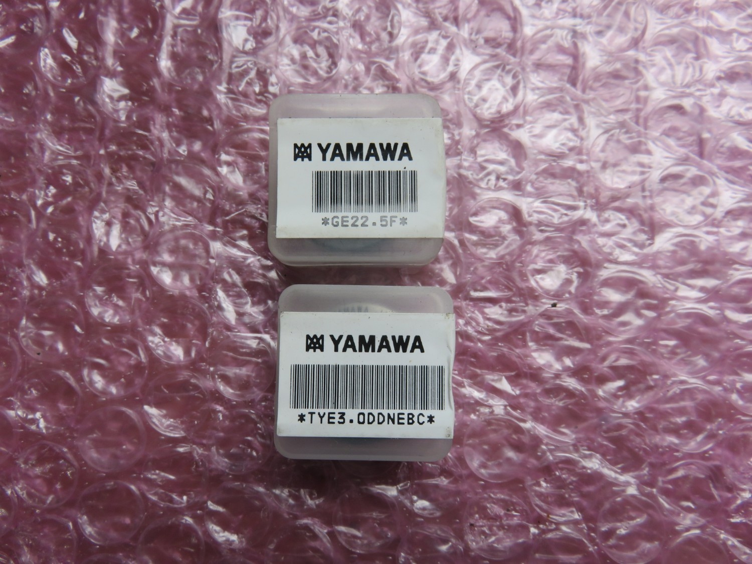中古ダイス 【ダイス 2個】M2.5x0.45,M3x0.35   ヤマワ
