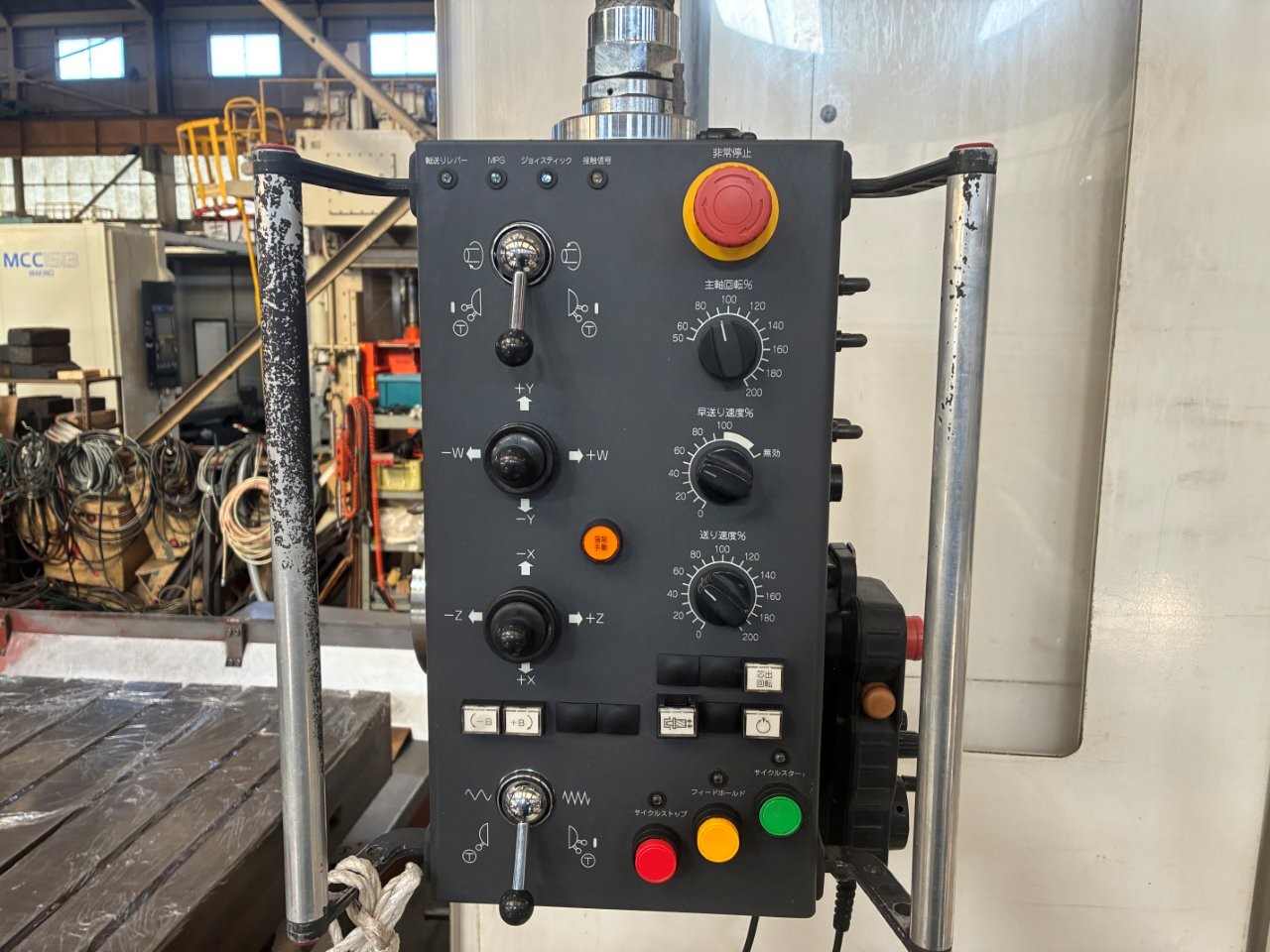 中古NC横中ぐり盤 BTH-130 R18 東芝