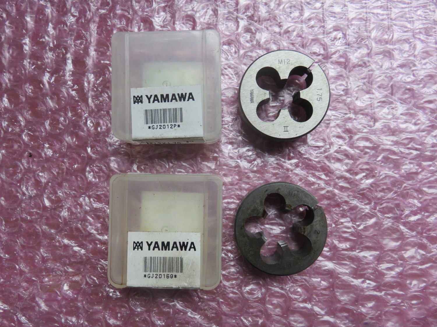 中古ダイス 【ダイス 2個】M12,M16   ヤマワ