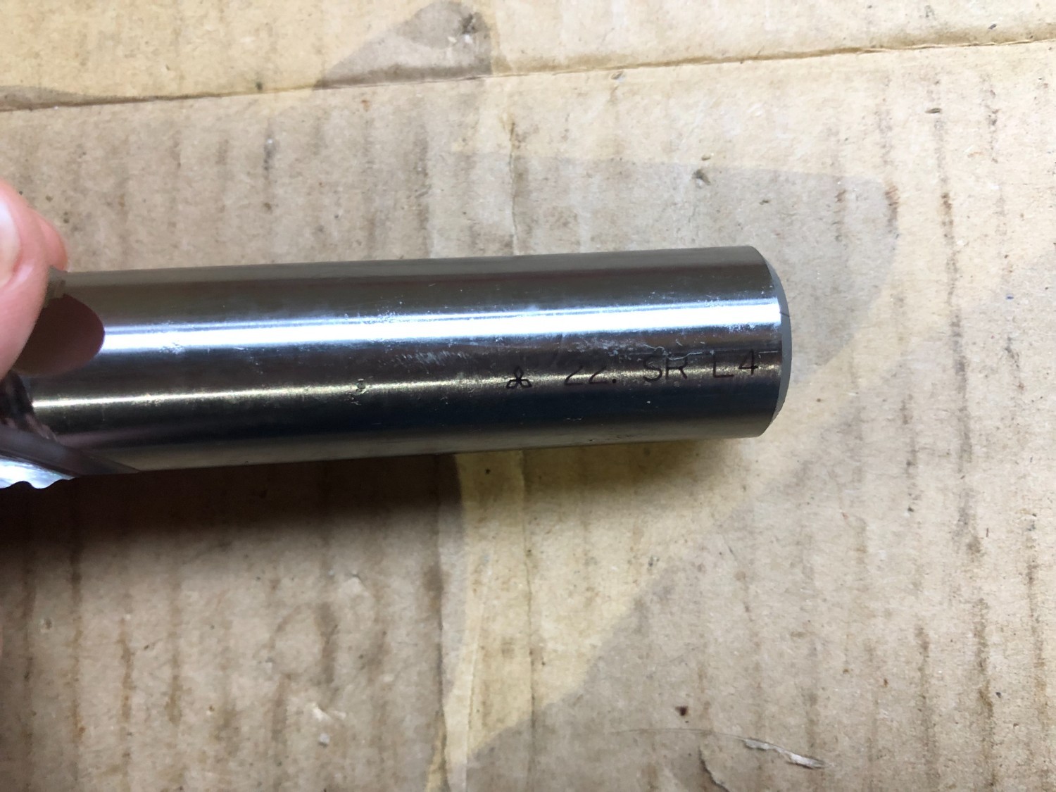 中古エンドミル(スクエア) 【エンドミル 4枚刃】φ22SR 三菱/MITSUBISHI
