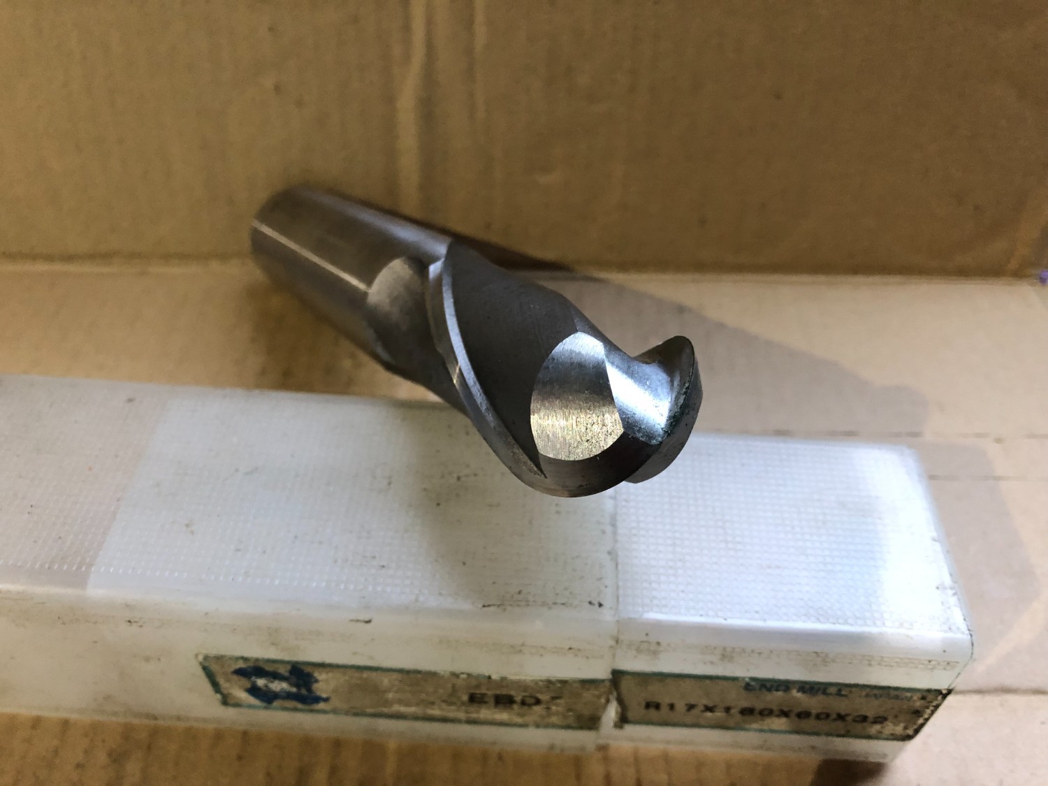 中古エンドミル(ボール） 【ボールエンドミル】R17x34 Hss-Co OSG/ オーエスジー
