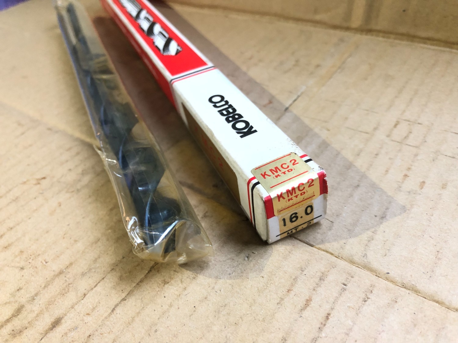 中古テーパ―シャンクドリル 【テーパーシャンクドリル】φ16.0 MT2 コベルコ/KOBELCO