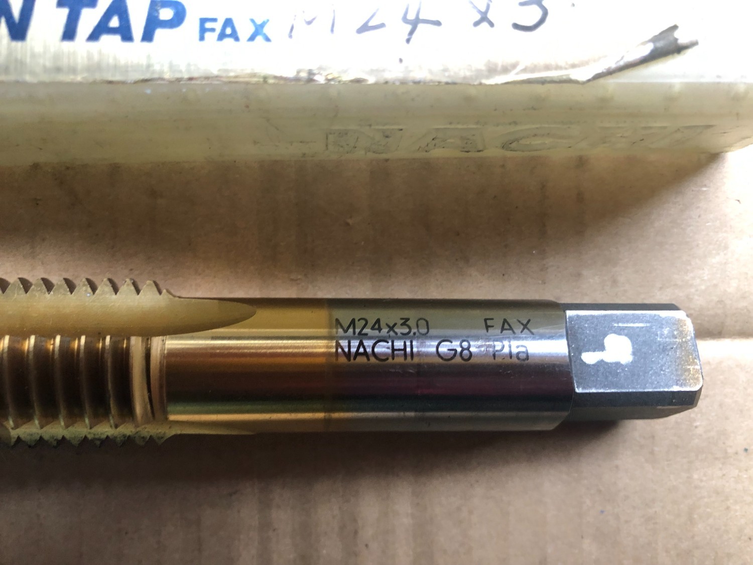 中古タップ 【ガンタップ】M24x3 NACHI(不二越)