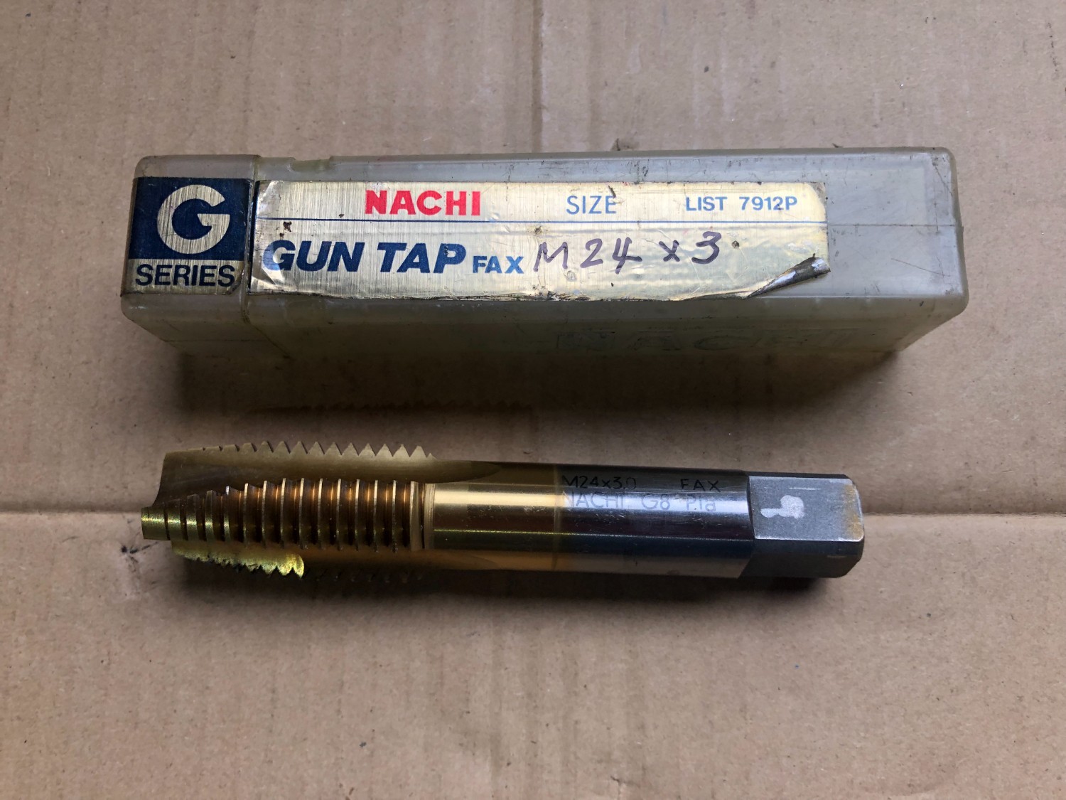 中古タップ 【ガンタップ】M24x3 NACHI(不二越)