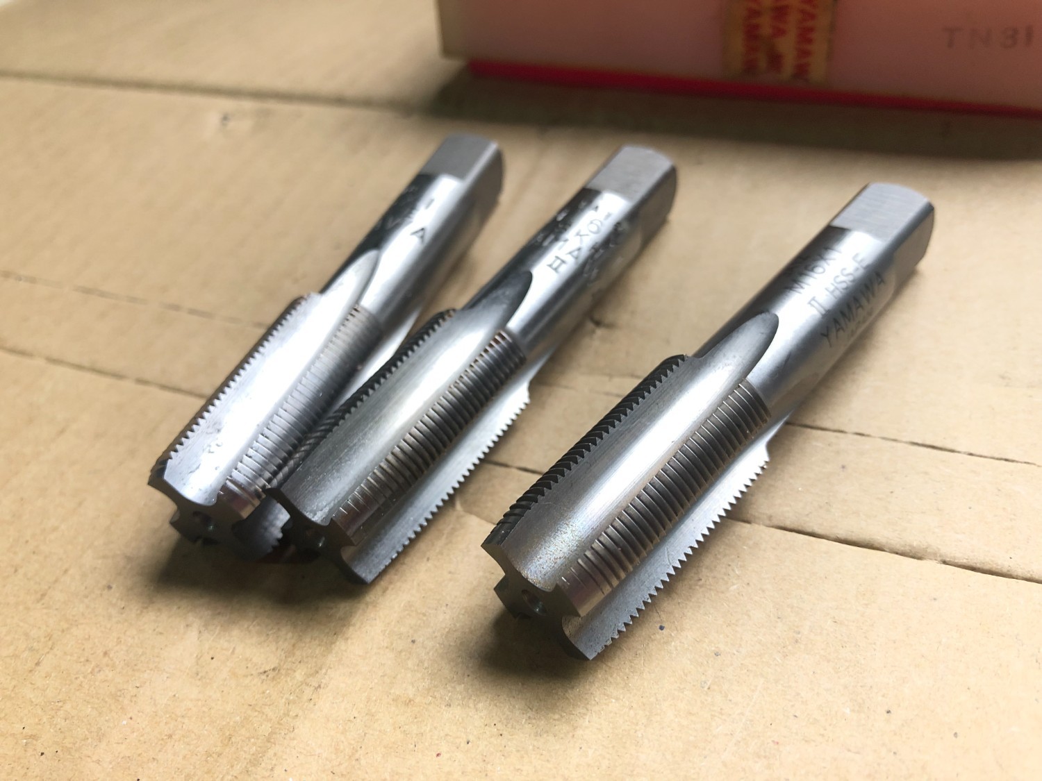 中古タップ 【ハンドタップ】M16x1 II HSS-E ヤマワ/Yamawa