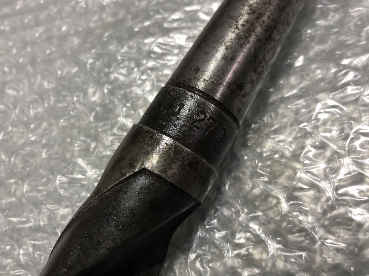中古テーパ―シャンクドリル 【テーパーシャンクドリル】φ27.0 不明