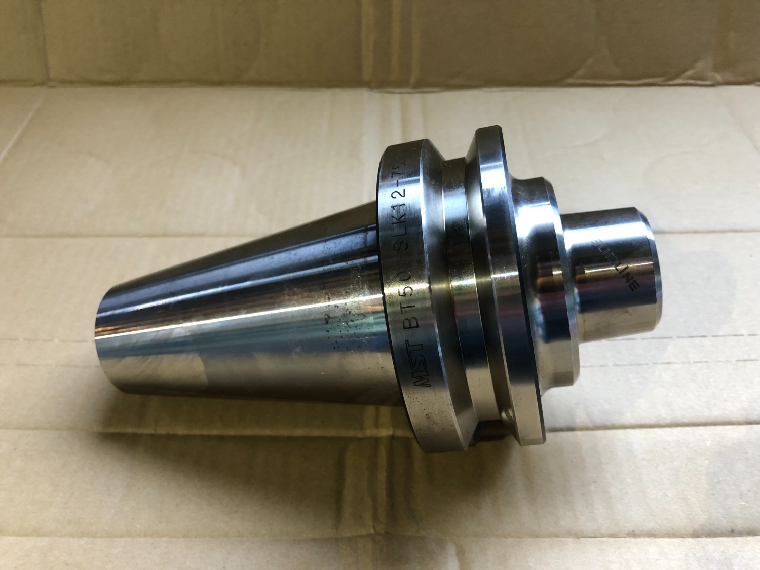 中古BT50 【焼ばめホルダ】BT50-SLK12-75 MST/溝口