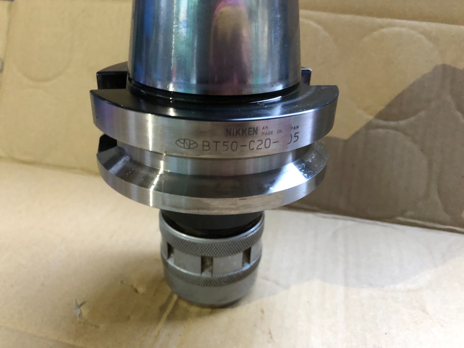 中古BT50 【ミーリングチャック】BT50-C20-105 日研/NIKKEN