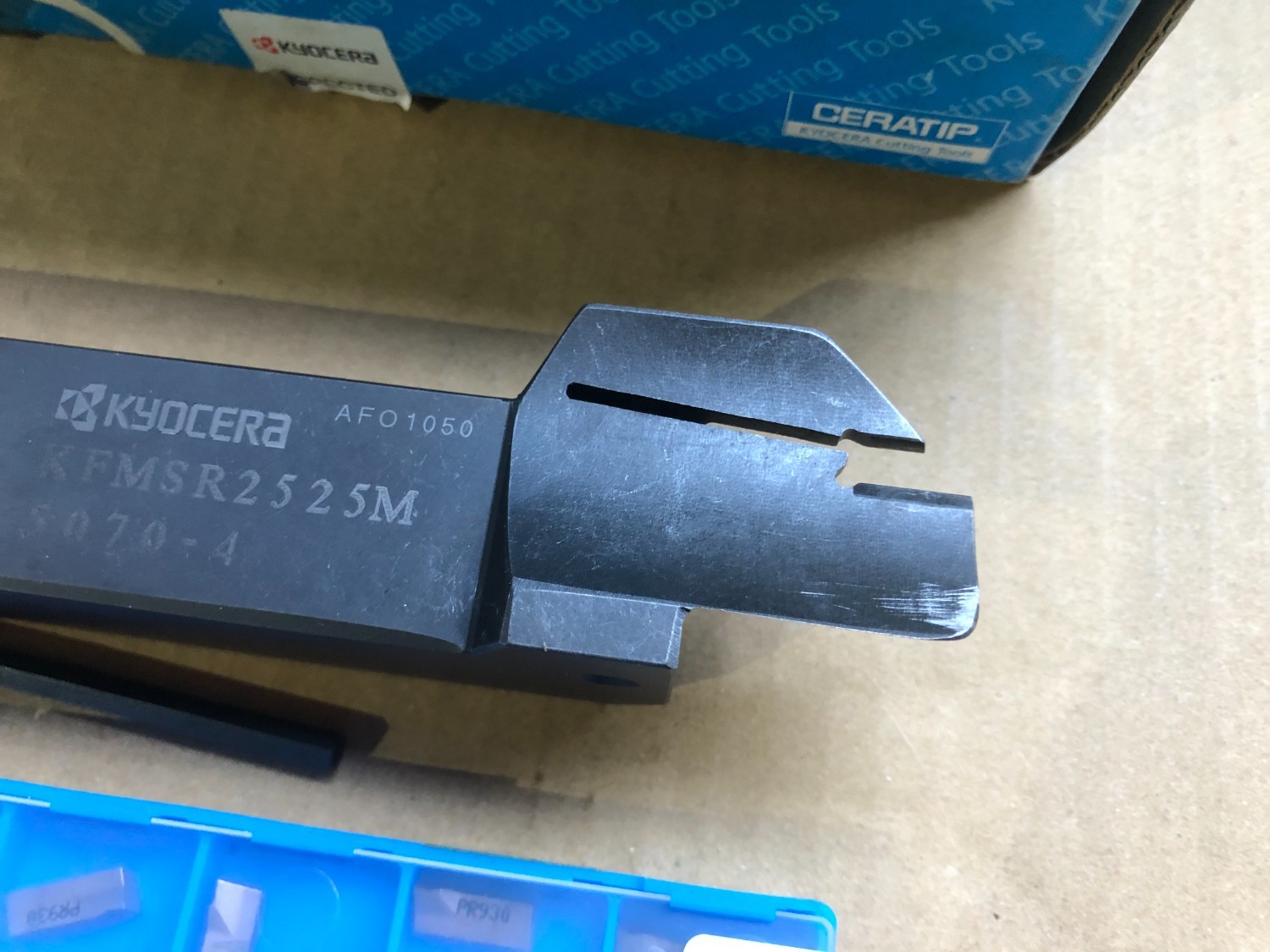 中古その他ねじ切り・ネジ造形工具 【溝入れホルダ】KFMSR2525-M 京セラ