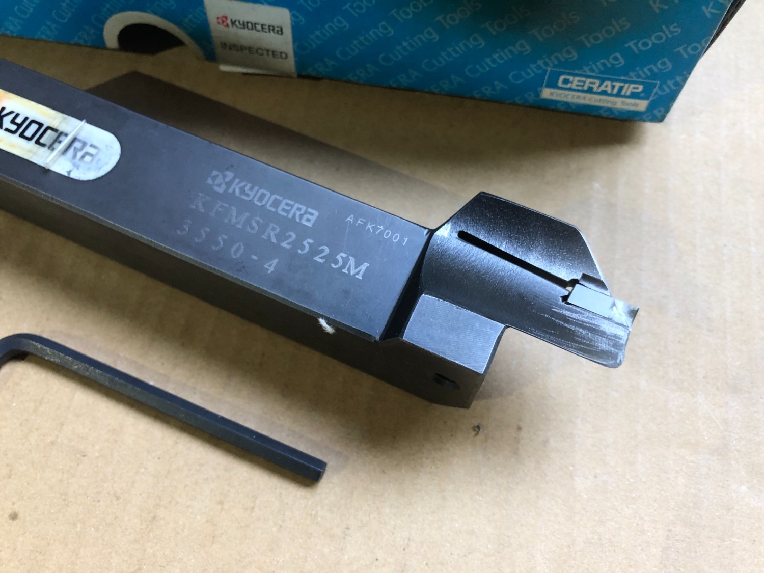 中古その他ねじ切り・ネジ造形工具 【溝入れホルダ】KFMSR2525M 京セラ