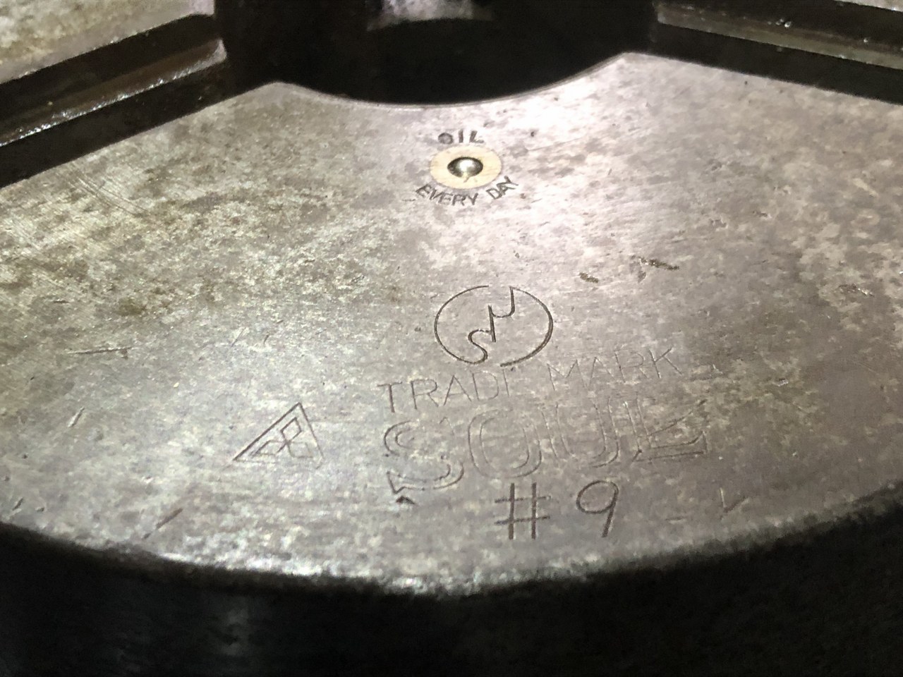 中古スクロールチャック 【3爪スクロールチャック】＃9 ソール/SOUL