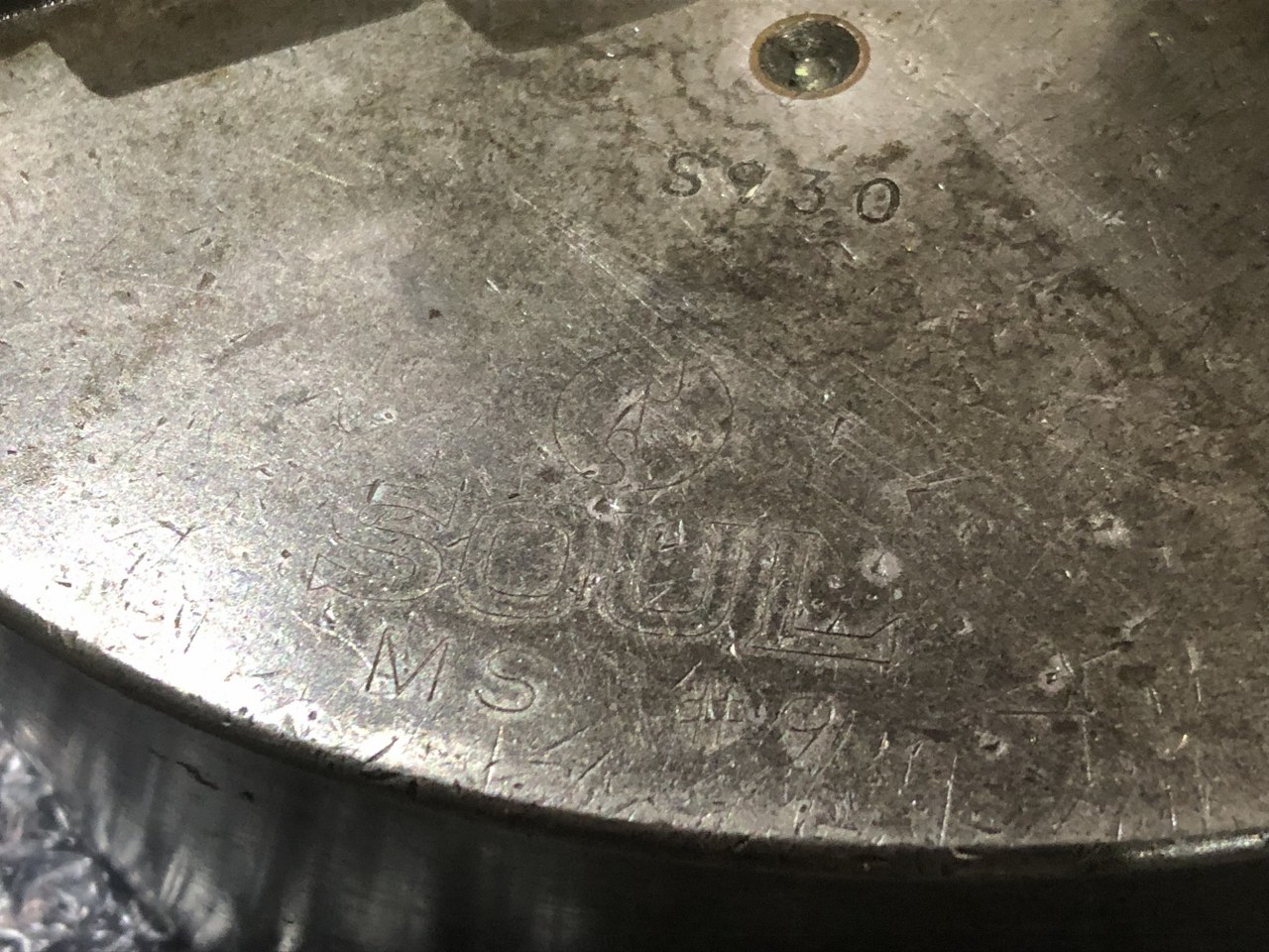 中古スクロールチャック 【3爪スクロールチャック】MS＃9 ソール/SOUL