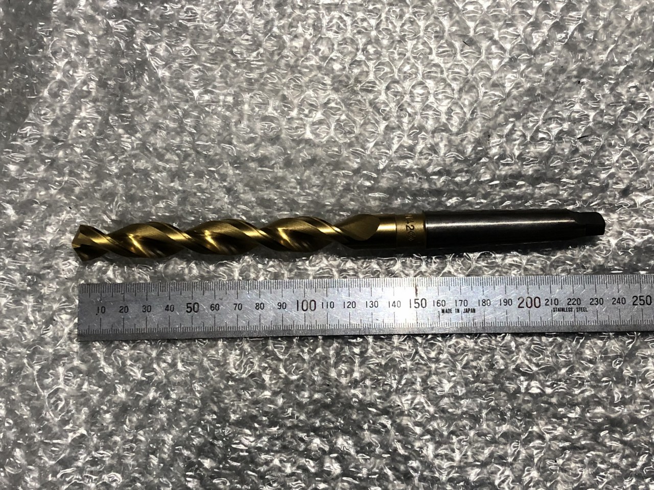 中古テーパ―シャンクドリル 【テーパーシャンクドリル】φ16.5　M42 不明