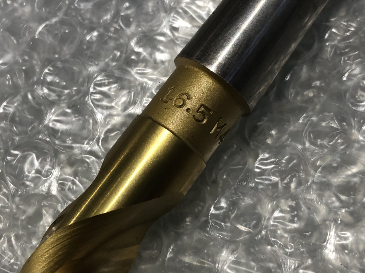 中古テーパ―シャンクドリル 【テーパーシャンクドリル】φ16.5　M42 不明