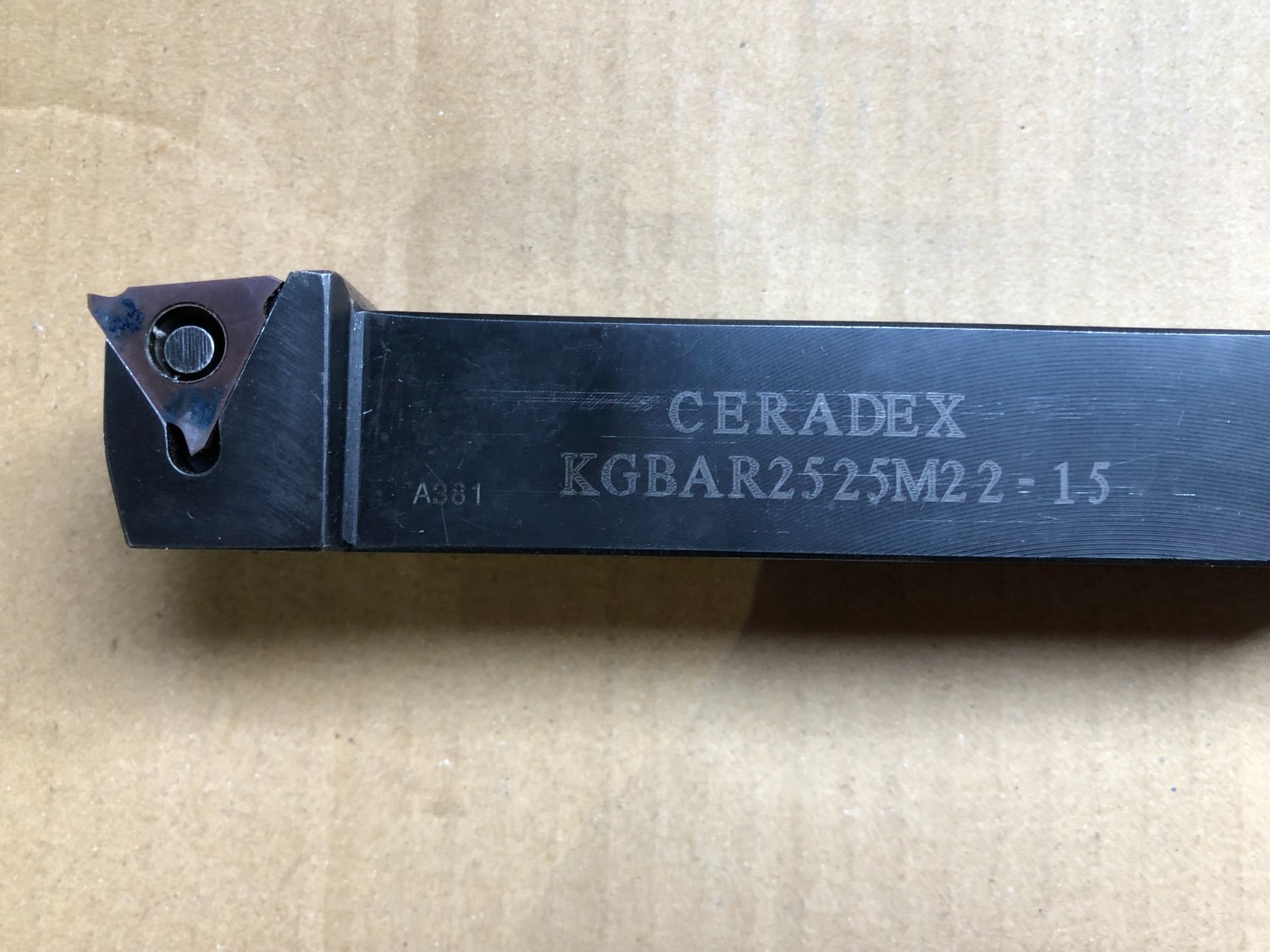 中古その他ねじ切り・ネジ造形工具 【バイトホルダー】KGBAR2525M22-15 CERADEX