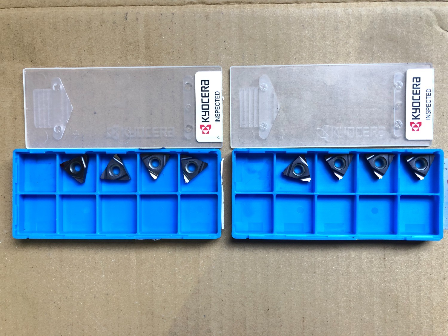 中古インサート（チップ） 【チップ2箱】16IL150ISO/16IL100ISO-PR1115 京セラ/KYOCERA