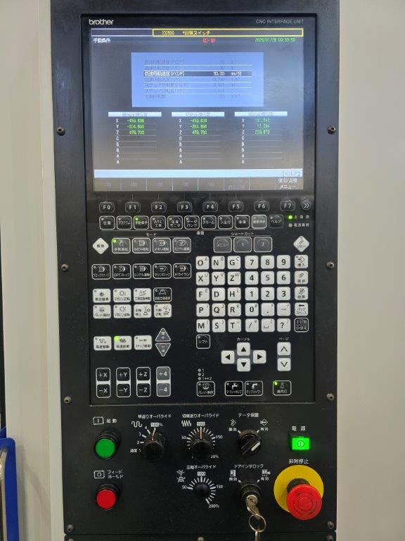 中古立マシニングセンタ S1000X1N（タッピングセンター） ブラザー