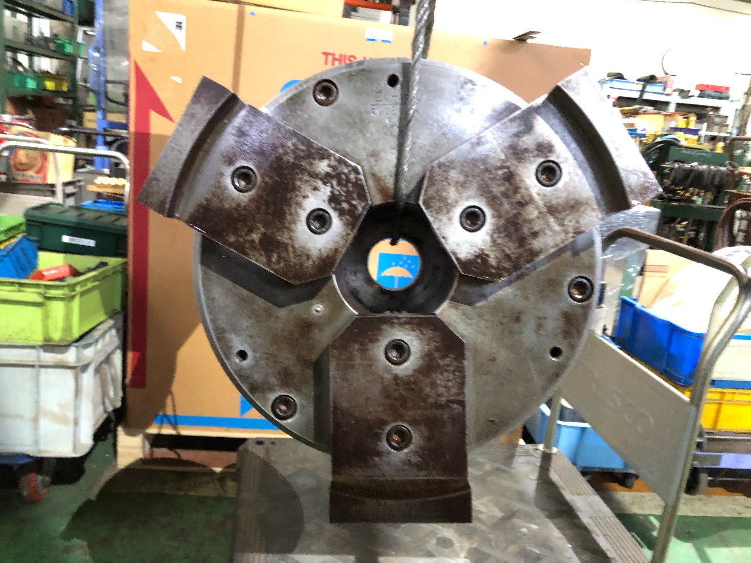 中古スクロールチャック 【3爪スクロールチャック】SK-12 北川/KITAGAWA