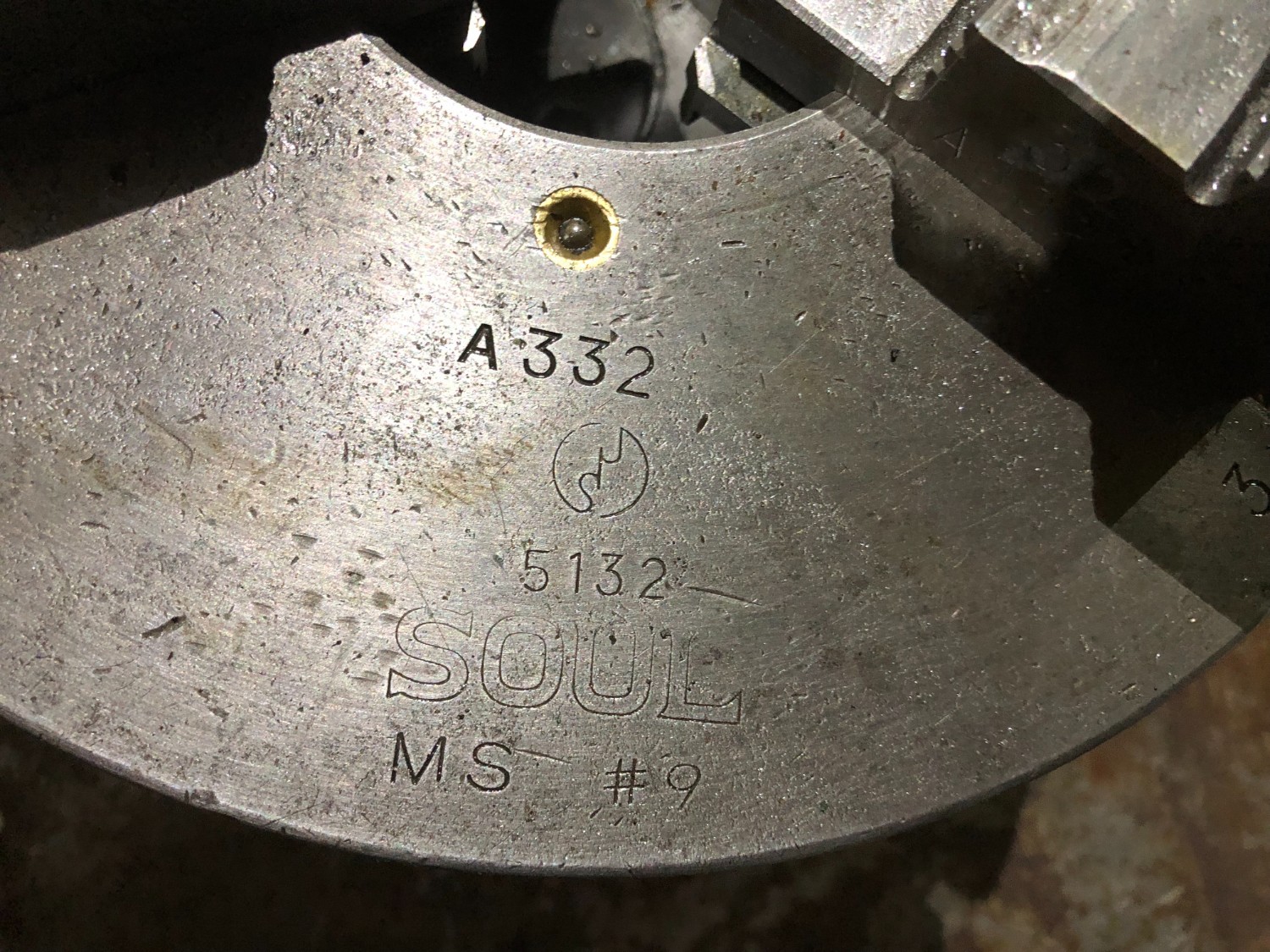 中古スクロールチャック 【3爪スクロールチャック】MS#9 ソール/SOUL