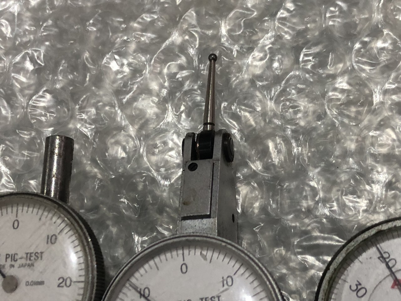 中古Dial gauge(Dial indicator) 【ダイヤルゲージ】3個 ピーコック/Peacock