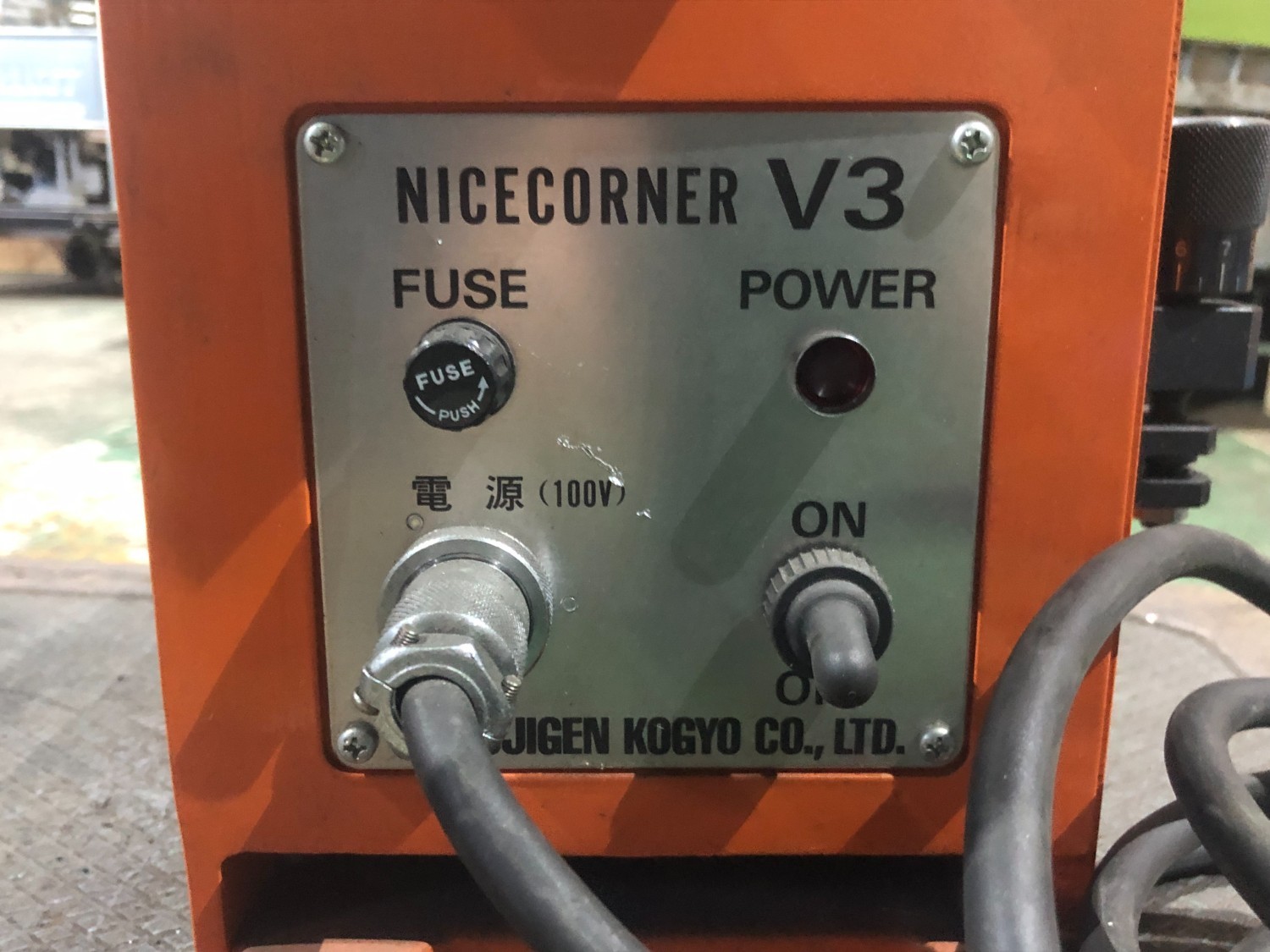 中古その他 【面取り機】NICE CORNER V3 富士元工業 