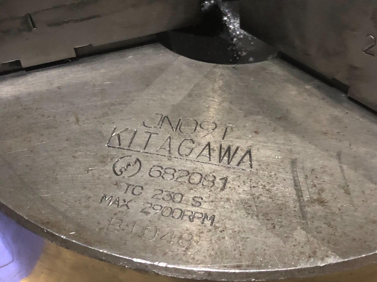 中古スクロールチャック 【スクロールチャック】JN09T 北川